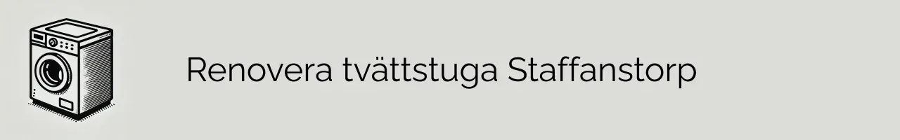 Renovera tvättstuga Staffanstorp